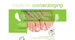 Desktop Screenshot of medischevoetverzorging.be